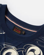 EVISU "All-Over Thunder God" Series T-Shirts