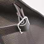 The Row Soft Margaux 12 Leather Tote Bag | Large Capacity Commuter Handbag with Detachable Strap | Women's Designer Shoulder Bag