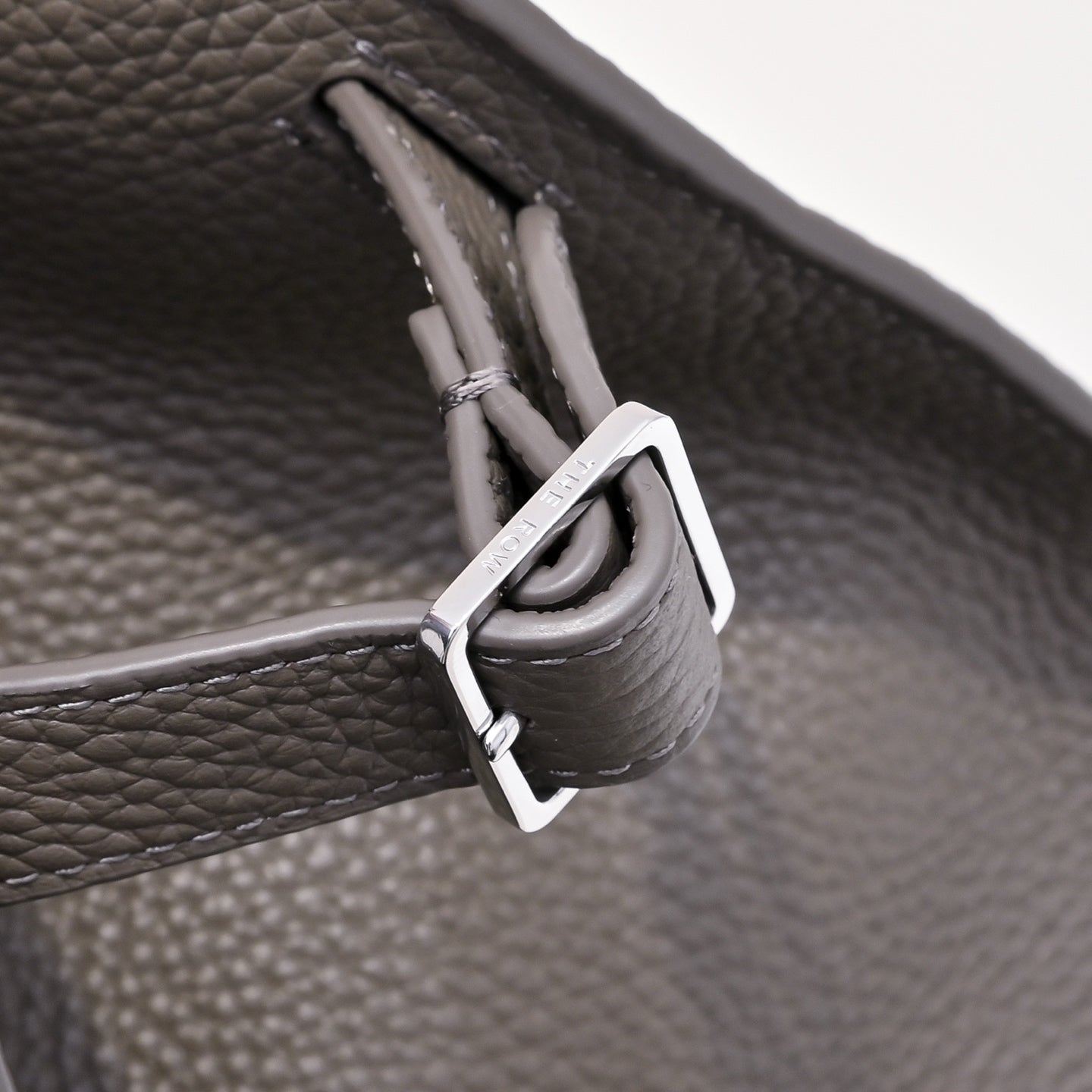The Row Soft Margaux 12 Leather Tote Bag | Large Capacity Commuter Handbag with Detachable Strap | Women's Designer Shoulder Bag