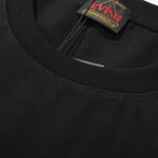 EVISU KURO Series White Crew-Neck Short-Sleeve T-Shirt