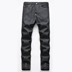Evisu Men's "Dragon & Tiger" Ukiyo-e Embroidered Jeans – Raw Denim Japanese Streetwear