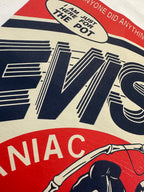 EVISU T-Shirt with a Vintage Poster Style