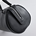 The Row Edith Cylinder Bag – Minimalist Leather Handbag with Dual Handles,