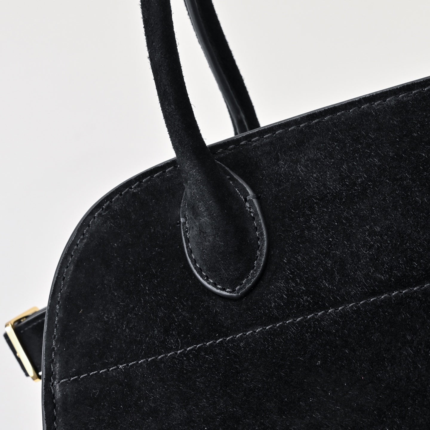 The Row Soft Margaux 12 Leather Tote Bag | Large Capacity Commuter Handbag with Detachable Strap | Women's Designer Shoulder Bag