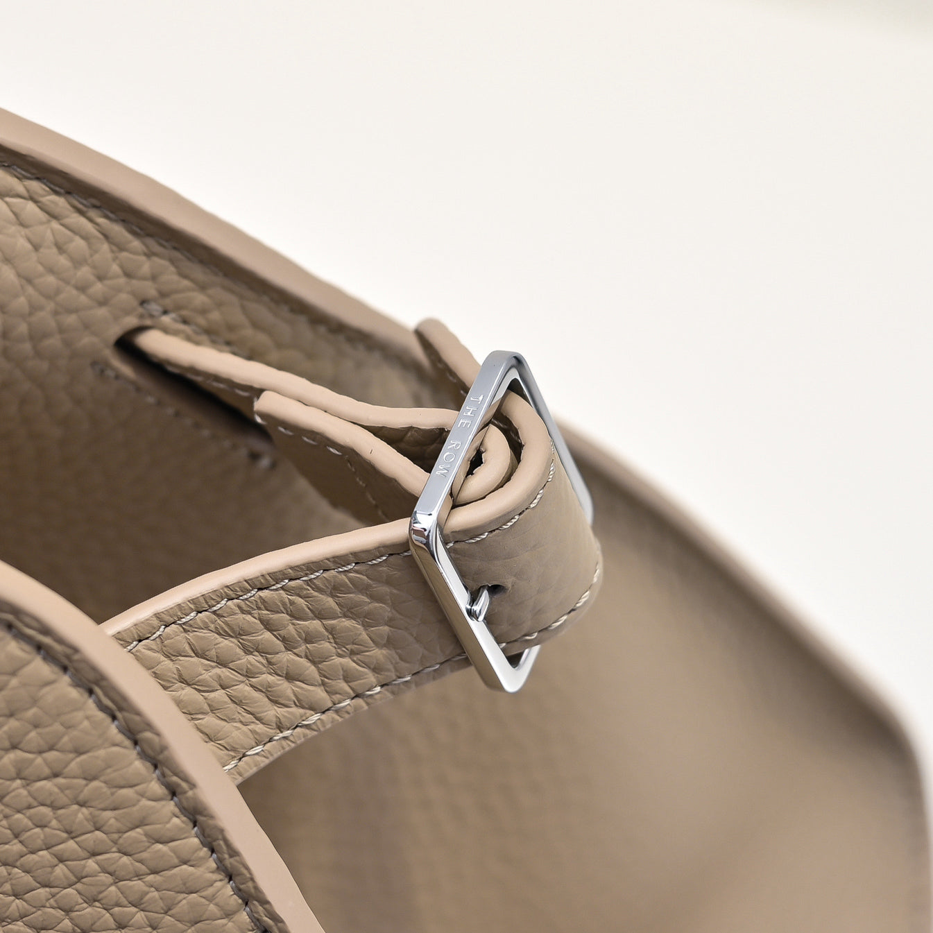 The Row Soft Margaux 15 Leather Tote Bag | Large Capacity Commuter Handbag with Detachable Strap | Women's Designer Shoulder Bag