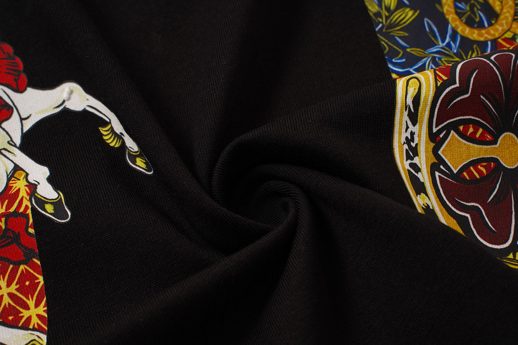 EVISU Year of the Horse Limited Edition Short-Sleeve T-Shirt with Large "M" Print