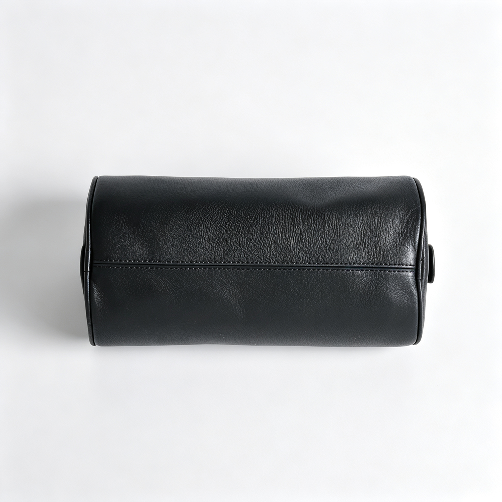 The Row Edith Cylinder Bag – Minimalist Leather Handbag with Dual Handles,