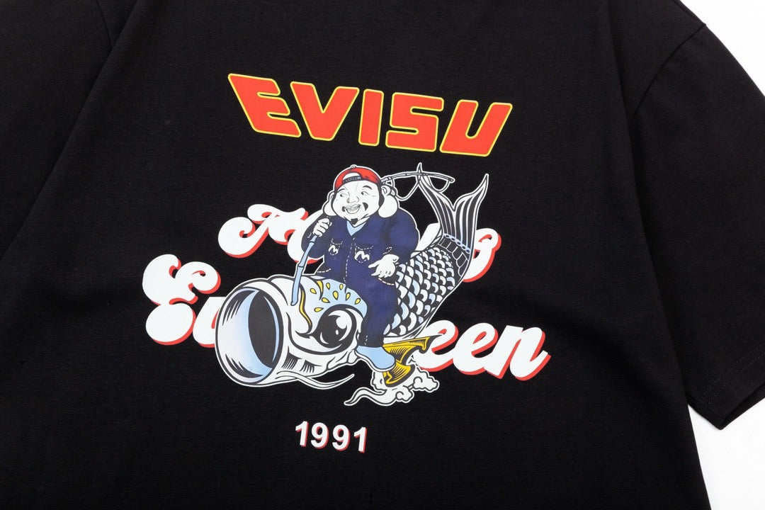 EVISU "Ebisu" God of Wealth T-Shirt