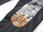 Evisu Men's Manga Comic Print Jeans – Raw Denim Japanese Streetwear