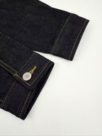 EVISU Gold Dragon Embroidered Denim Jacket