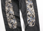 Evisu Men's "Great Wave" Ukiyo-e Embroidered Jeans – Raw Denim Japanese Streetwear