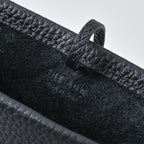 The Row N/S Park Mini Bucket Bag – Minimalist Leather Crossbody with Adjustable Strap,