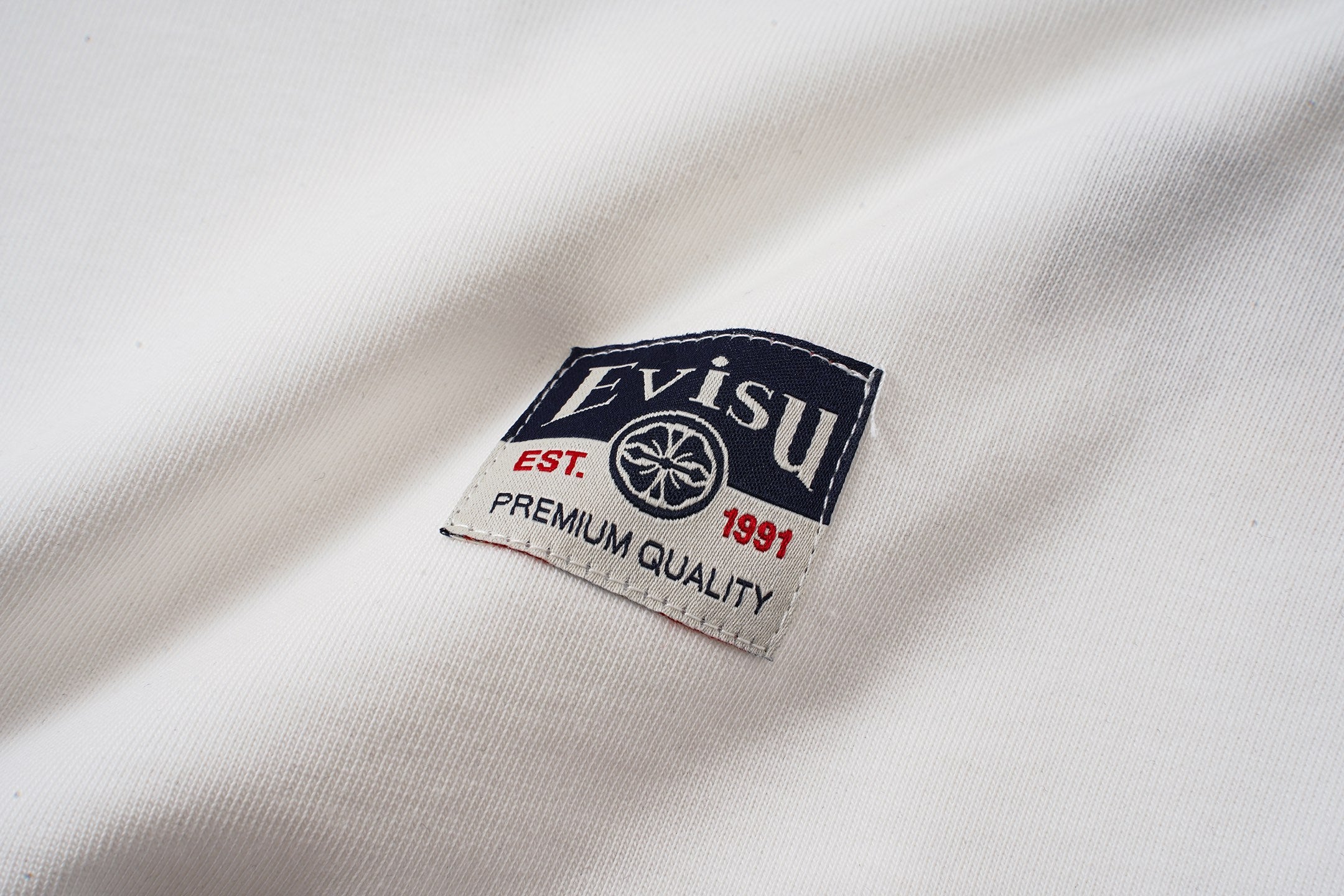 EVISU Daruma "Big M" Print Short-Sleeve T-Shirt