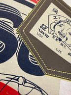 EVISU T-Shirt with a Vintage Poster Style