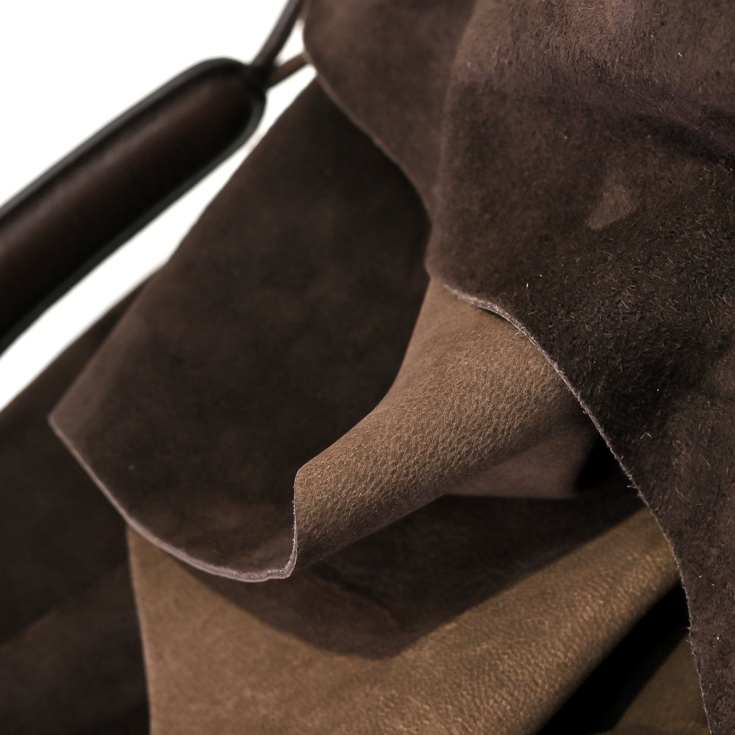 Luxury Suede Hobo Bag – The Row Bindle 3 Style, Soft Calfskin, Minimalist Design for Women