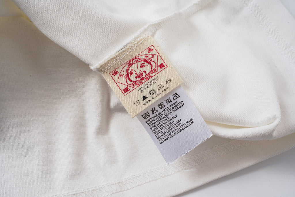 EVISU Daruma "Big M" Print Short-Sleeve T-Shirt