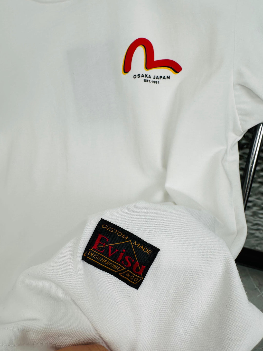 EVISU “Mighty Daruma” Series T-Shirt