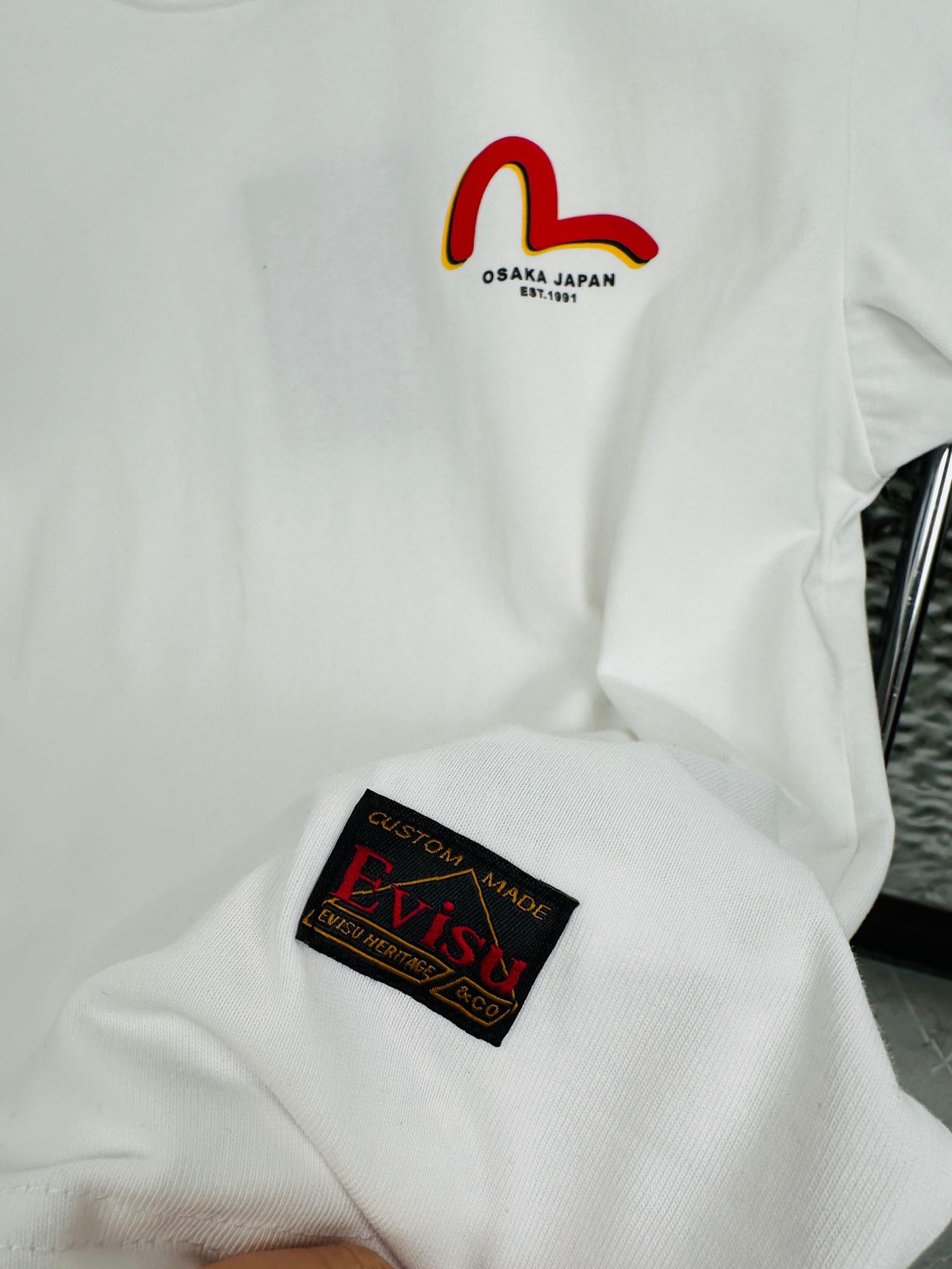 EVISU “Mighty Daruma” Series T-Shirt