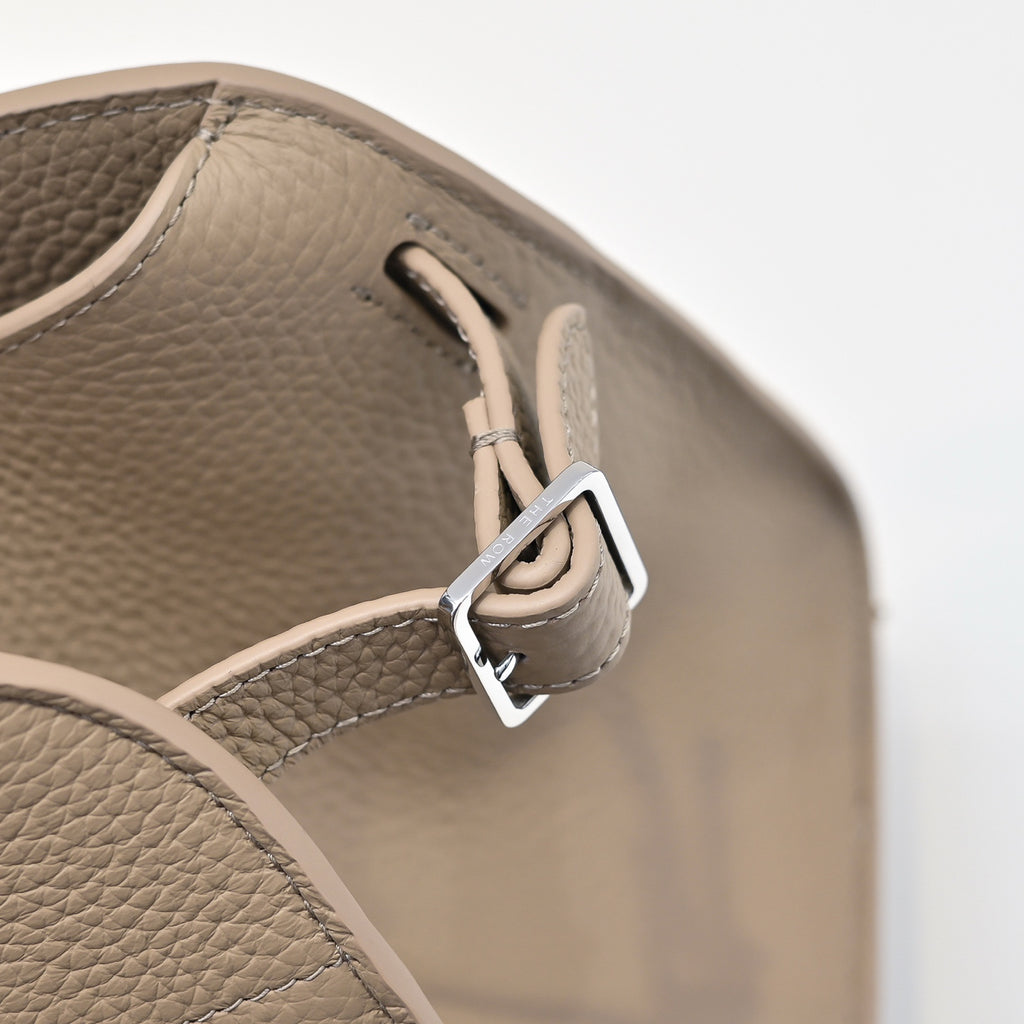 The Row Soft Margaux 10 Leather Tote Bag | Minimalist Commuter Handbag with Detachable Strap | Women's Designer Shoulder Bag