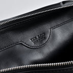 The Row Edith Cylinder Bag – Minimalist Leather Handbag with Dual Handles,
