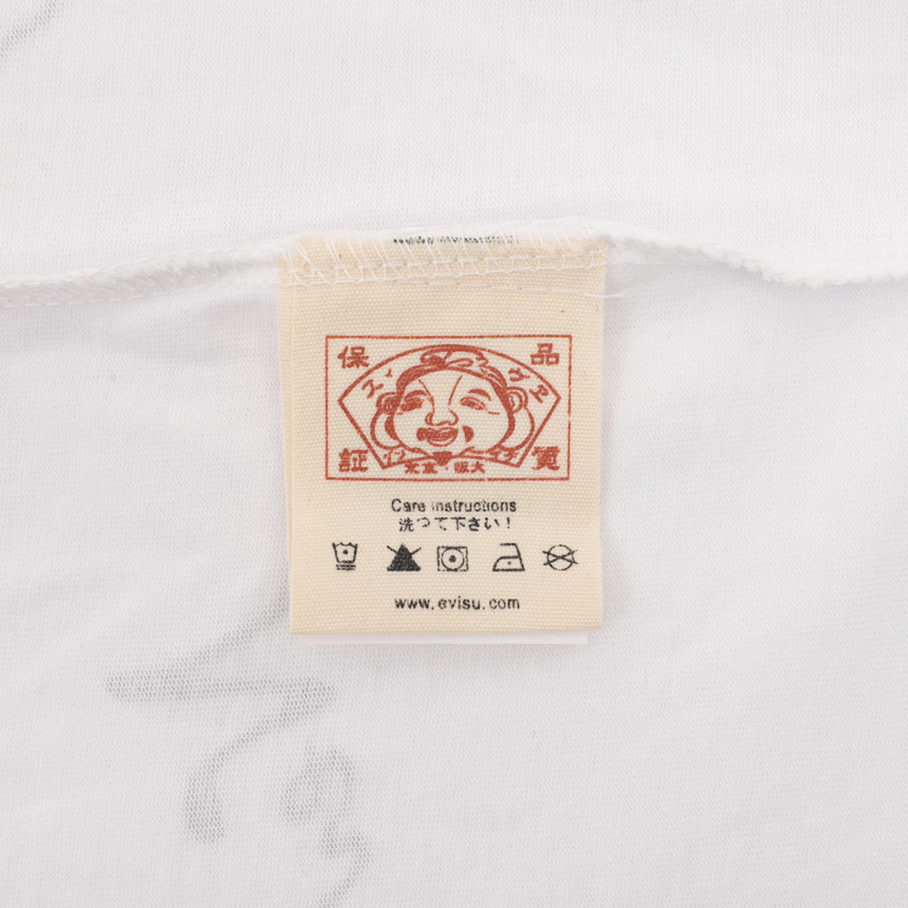 EVISU brand "Graffiti Big M" T-shirt is