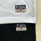 EVISU Classic "Kamon" or "Sakura" Print Short-Sleeve T-Shirt Series