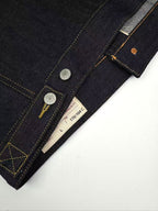 EVISU Gold Dragon Embroidered Denim Jacket