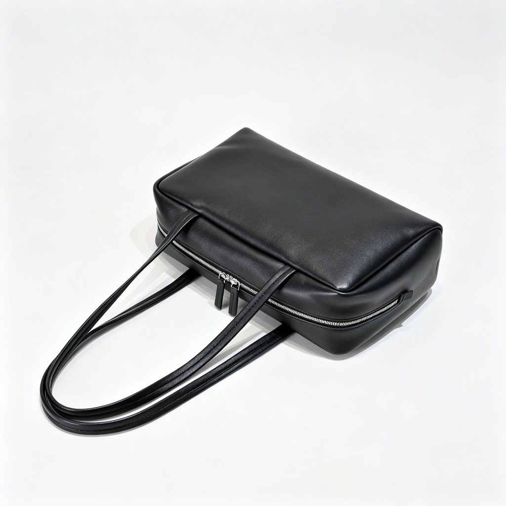 Soft Astra Mini Bag in Smooth Lambskin – Elegant Women’s Crossbody & Handbag, Black