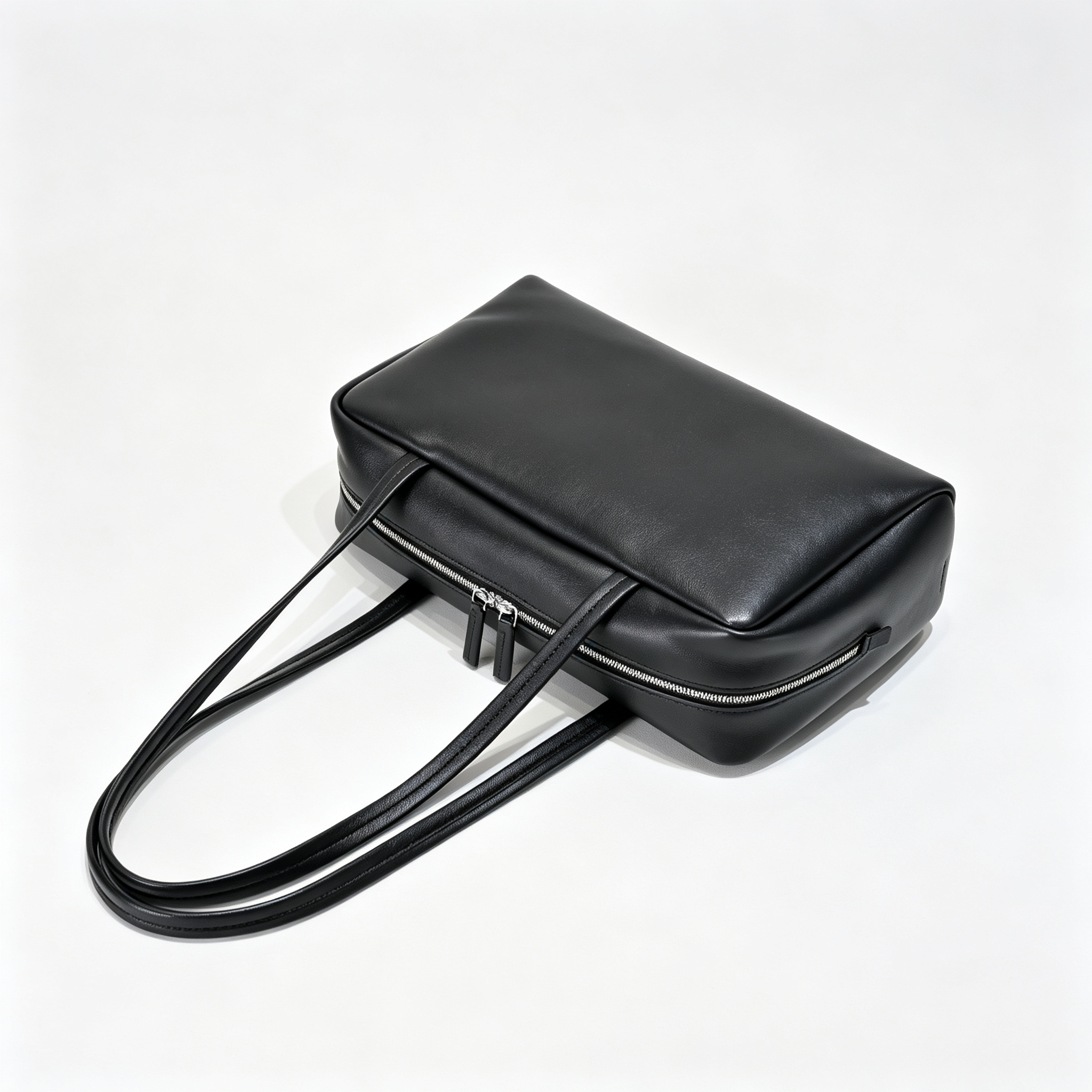 Soft Astra Mini Bag in Smooth Lambskin – Elegant Women’s Crossbody & Handbag, Black