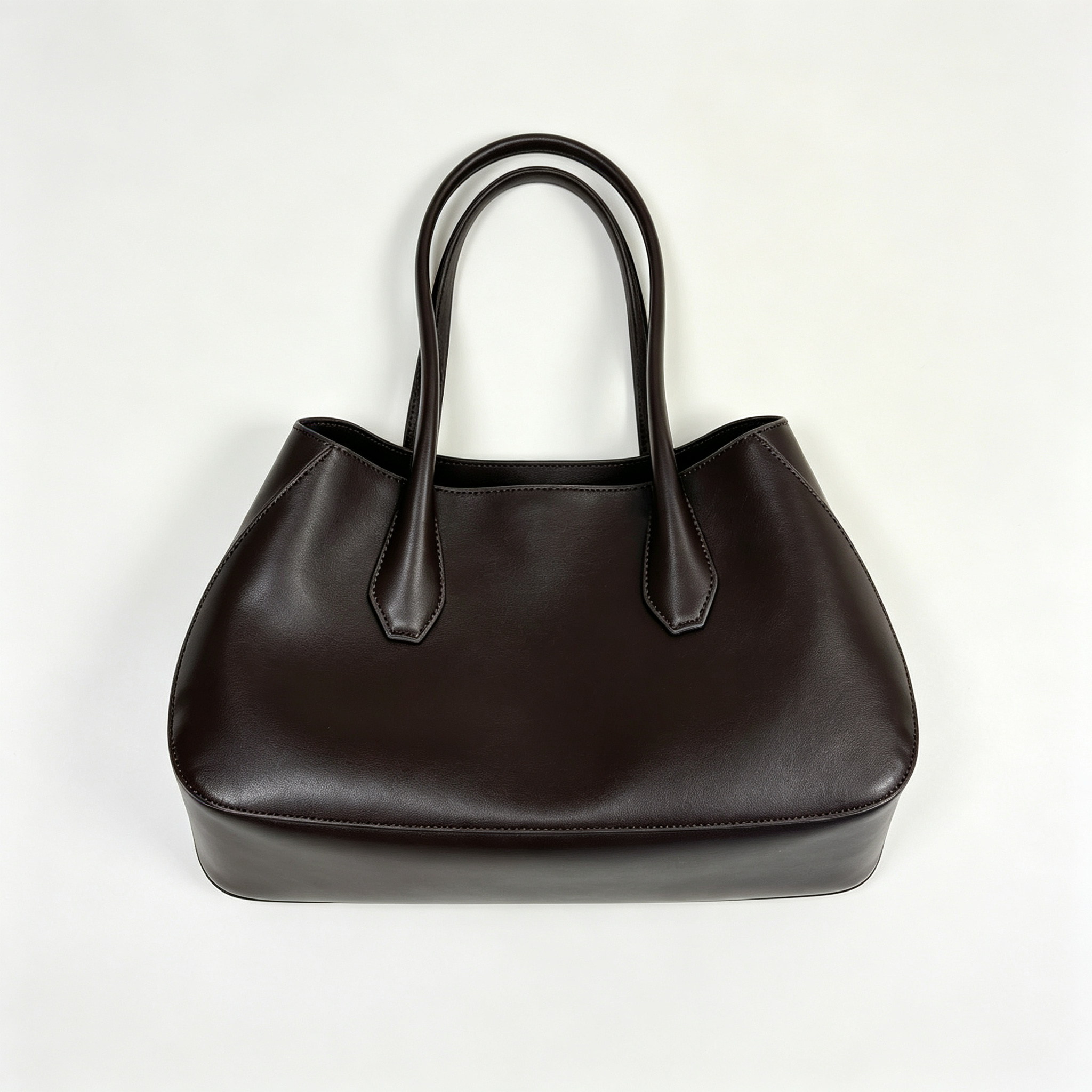 Soft Alger Mini Bag in Imported Saddle Leather – Elegant Women’s Crossbody & Top Handle Tote, Black