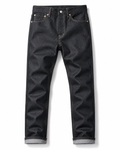 Evisu Men's Tiger Wave Big M Jeans - Raw Denim Japanese Streetwear