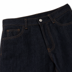 Evisu Men's Wing & Geometric Print Jeans - Japanese Streetwear Raw Denim