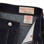 Evisu Men's Wing & Geometric Print Jeans - Japanese Streetwear Raw Denim