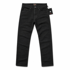 Evisu Men's "White Tiger" Embroidered Jeans – Black Japanese Streetwear Denim