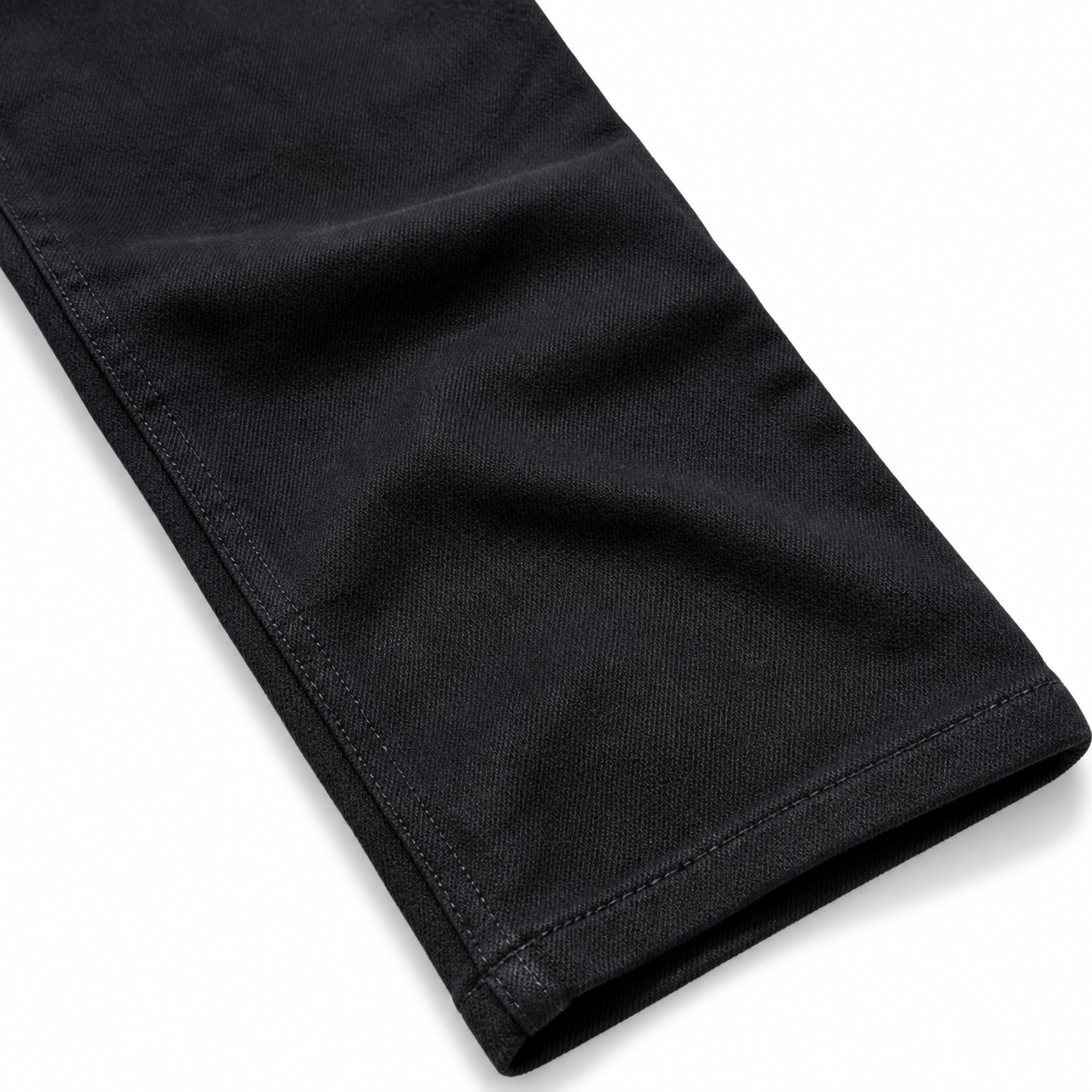 Evisu Men's "White Tiger" Embroidered Jeans – Black Japanese Streetwear Denim