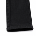 Evisu Men's "White Tiger" Embroidered Jeans – Black Japanese Streetwear Denim