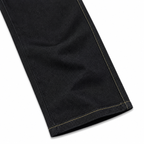 Evisu x Maison Kitsuné "M" Logo Jeans – Black Denim with Fox Head Print