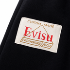 EVISU Daikoku Daruma & Tiger "Big M" Print French Terry Shorts