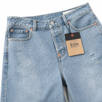 EVISU Men's Washed Denim Shorts