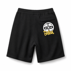 EVISU "Flower Print" French Terry Sweatshorts