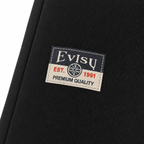 EVISU "Flower Print" French Terry Sweatshorts
