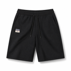 EVISU Daikoku Daruma Hexagonal Print French Terry Sweatshorts