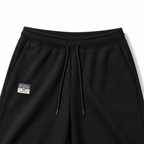 EVISU Daikoku Daruma Hexagonal Print French Terry Sweatshorts