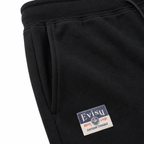 EVISU Daikoku Daruma Hexagonal Print French Terry Sweatshorts