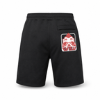 EVISU Classic "Buddha Head" Print French Terry Sweatshorts