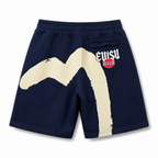 EVISU Classic "Big M" Print Sweatshorts