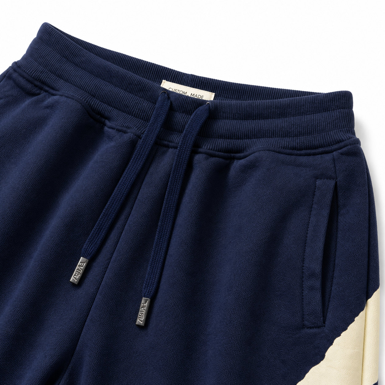 EVISU Classic "Big M" Print Sweatshorts