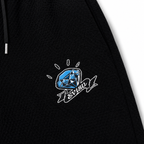 EVISU All-Over Daruma & "Big M" Print Athletic Shorts