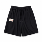 EVISU Daruma "Big M" Print Athletic Shorts