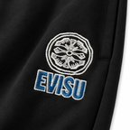 EVISU Casual Shorts with Buddha Head Embroidery